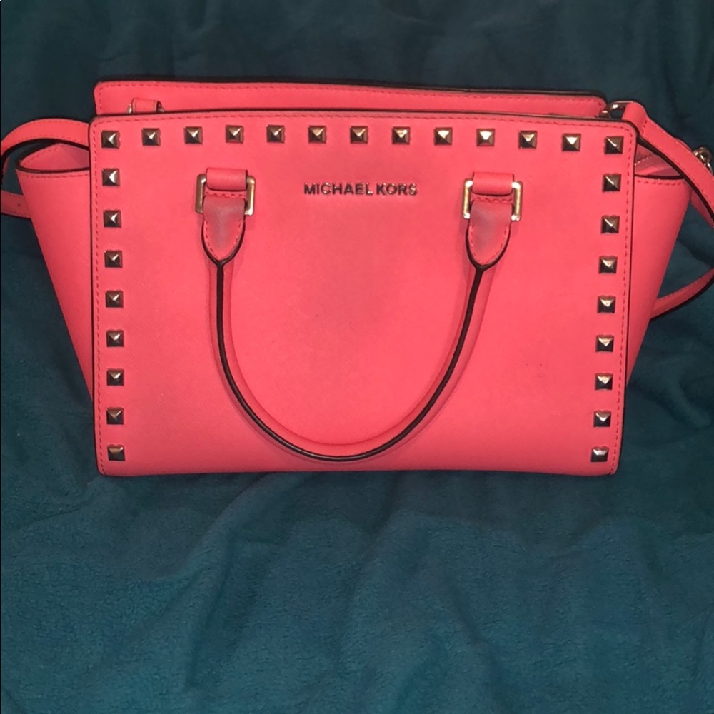Michael Kors Coral Selma Studded